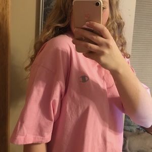 CHAMPION pink t shirt